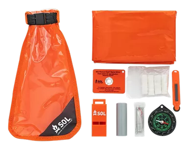 0140-1727 SOL Scout Survival Kit Orange