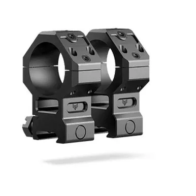 10 Ring Swampfox Hostile Engagement 34mm Scope Rings Black High Offset