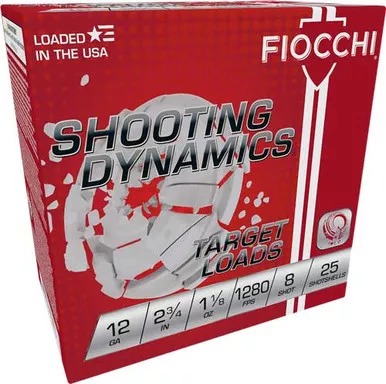 1280FPS 250RD CASE LOTFIOCCHI 12GA 2.75" 1-1/8OZ #8
