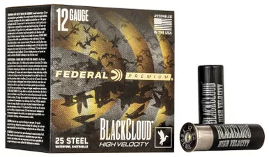 12GA 3" 1-1/8OZ 2 HV BLACK CLOUD 25RD