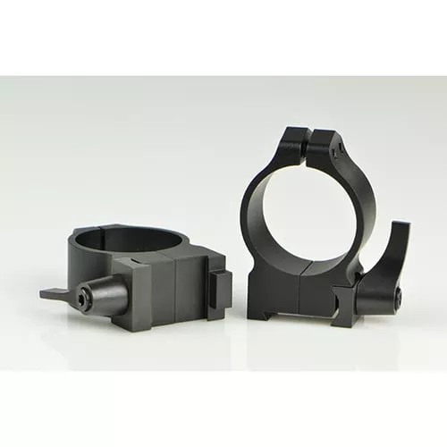 30MM MEDIUM 1.015" QD 19MM DOVETAIL RINGS, BLACK