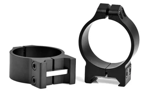 34MM HIGH 1.194" FIXED RINGS, BLACK