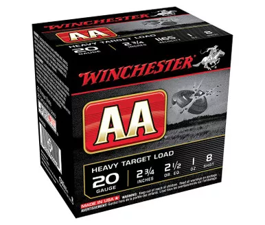 AA HvyTrgt 20Ga 2.75" 1oz 2.5dr #8