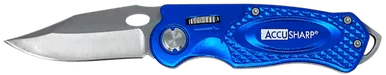 Accusharp 701C Folding Knife, Blue