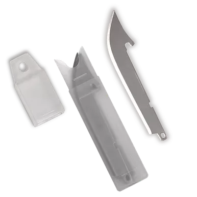 Accusharp 742C Replacement Blades 3.50 Inch Stainless Steel 6 Pack