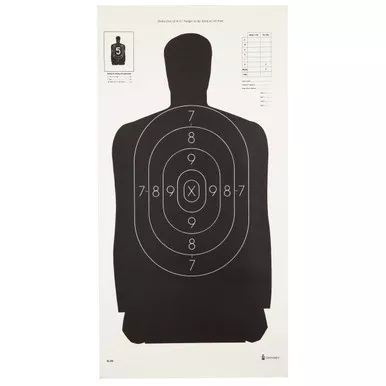 Action Target B-29 Black 100-Pack
