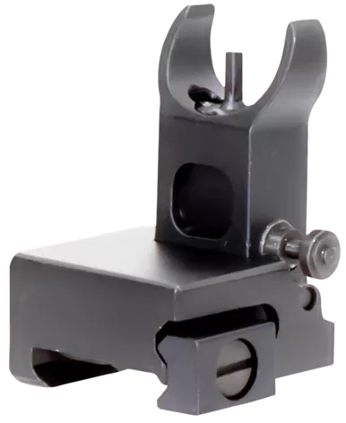 Aim Sports MT200 AR Low Profile Front Flip Up SightBlack Anodized Low Profile for AR-15