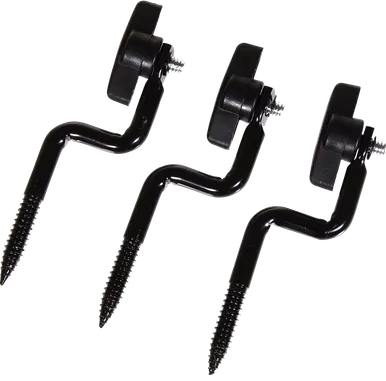 Allen 5307 Trail Camera Tree Mount 3-Pack Black