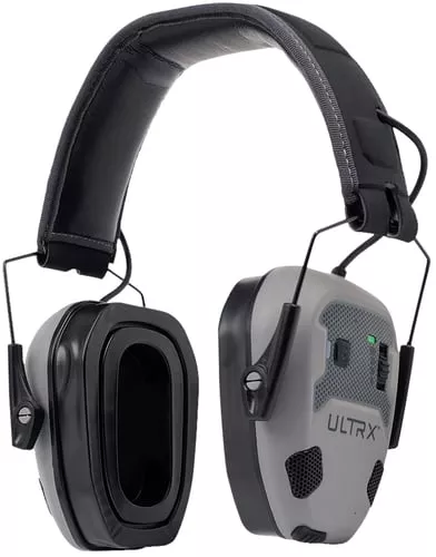 Allen ULTRX Bionic Fuse Bluetooth Electronic Ear Muffs 22dB Cement Grey