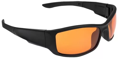 Allen ULTRX Sync Safety Glasses Black with Amber Lenses