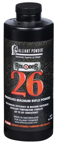 Alliant Powder RELODER26 Rifle Powder Reloder 26 Rifle Multi-Caliber Magnum 1 lb