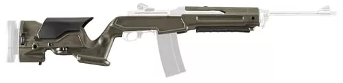 Archangel AAMINIOD Precision StockOD Green Synthetic Fixed with Adjustable Cheek Riser for Ruger Mini-14, Mini Thirty
