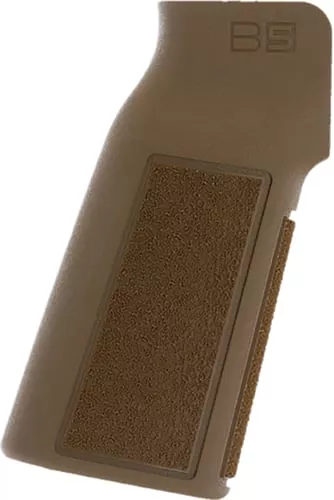 B5 Systems PGR1454 Type 22 P-GripCoyote Brown Aggressive Textured Polymer, Increased Vertical Grip Angle with No Backstrap, Fits AR-Platform