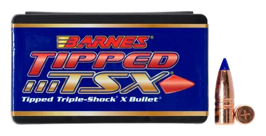 Barnes Bullets 30459 Tipped TSX35Cal 180gr Flat Base 50/Box
