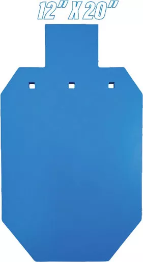 Bash Target Supply AR500 Silhouette Steel Target 12x20 Inches