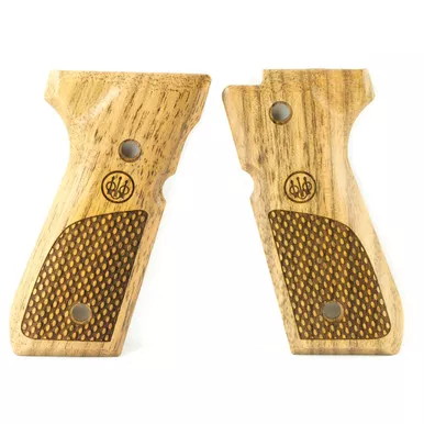Beretta 92/96 Grips Walnut Oval Checkering