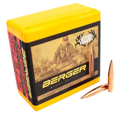 Berger Bullets 26550 Elite Hunter Outer Limits 6.5mm 156gr Boat Tail 100/Box