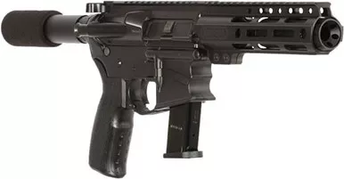 Bersa AR9 9mm Pistol 4" Barrel 30+1 Round Black with Compensator
