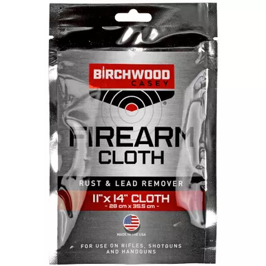 Birchwood Casey Cloth, Rust & Lead Remover, 11" X 14" BC-RLREM
