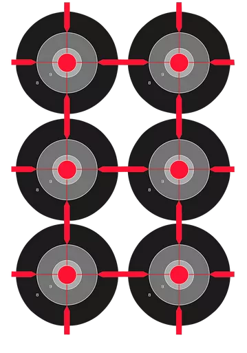 Birchwood Casey Dirty Bird 12 x 18 Splatter Target 100 Pack