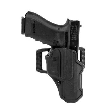 Blackhawk T-Series Level 2 Compact Holster Glock 17 Black Left Hand