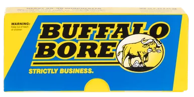 Buffalo Bore Ammunition 19G20 Tactical Strictly Business 357Mag 125gr Jacketed Hollow Point 20 Per Box/12 Case