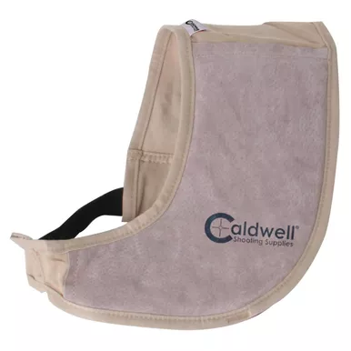 Caldwell 350010 Recoil Shield Field Tan Cloth w/Leather Pad