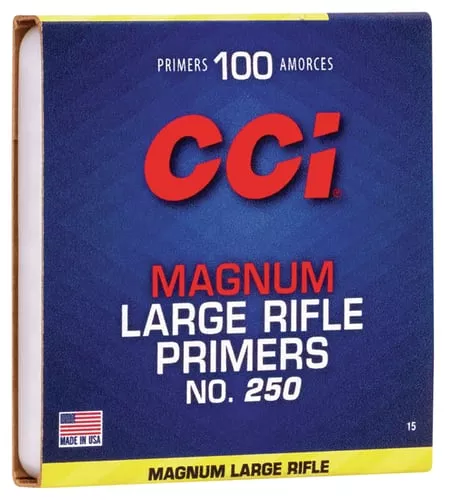 CCI Standard Primers #250 Mag Large Rifle 1000/ct