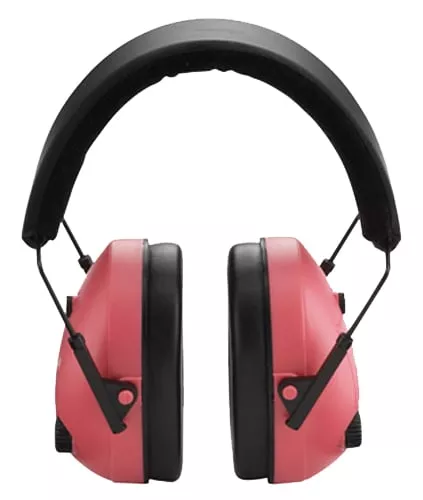 Champion Targets 40975 Electronic Muffs25 dB Over the Head Pink/Black