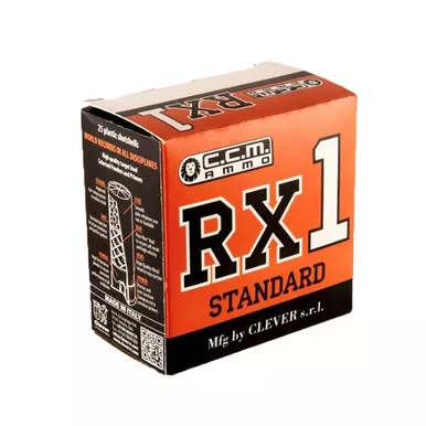 Clever RX1 Standard Target 12 Gauge Ammo 3" 1 oz #8