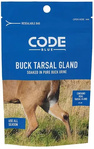 Code Blue OA1424 Buck Tarsal GlandResealable Bag