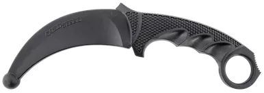Cold Steel Karambit Rubber Trainer 4" Fixed Blade Black Santoprene Handle
