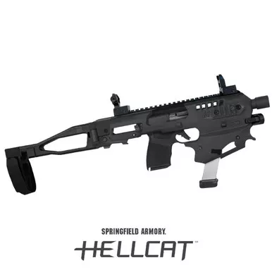 Command Arms CAA Pistol to Carbine Micro Conversion Kit for Springfield Hellcat, Black