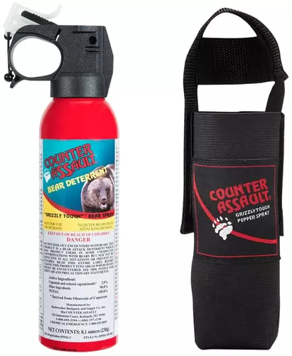 Counter Assault Bear Deterrentw/Holster 8.1 oz.