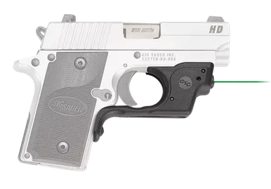 Crimson Trace 0147501 LaserguardSig P238/P938, Green Laser Black Polymer