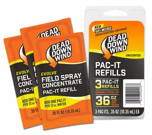 Dead Down Wind 3D+ Pac-It Field SprayRefills 3 pk.