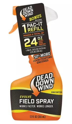 Dead Down Wind Field Spray12 oz. w/12oz. Pac-It 24 oz.