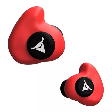 Decibullz Custom Molded Earplug Red
