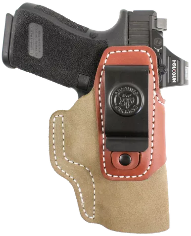 DeSantis Transit IWB Holster Ambidextrous Ruger LCP II Kydex/Leather Natural