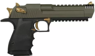 Desert Eagle L6 .357 Mag 6" Blk/Milspec Grn 9-rd