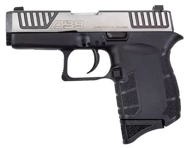 Diamondback DB9 Gen4 9mm Luger Pistol 3.1" Barrel 6+1 Round Black Polymer Frame