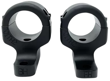 DNZ 701H2 Game Reaper 2 Scope Mount/Ring Combo Matte Black 1" Howa