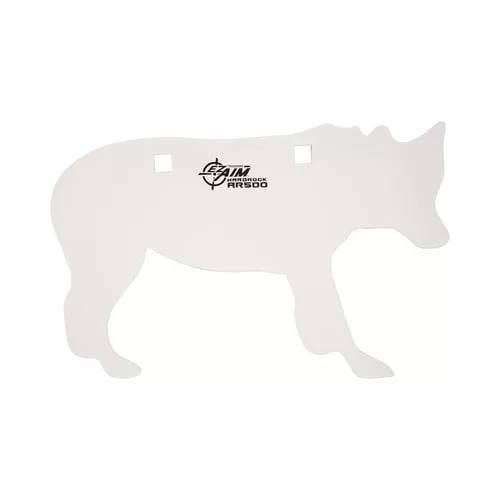 EZ-Aim 15574 Shooting SilhouetteCoyote 0.38" Thickness White