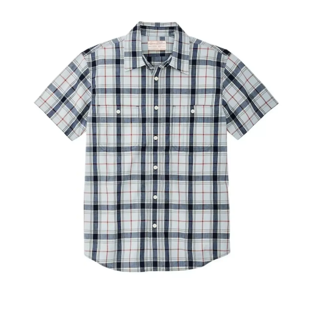 Filson Men's Chambray S/S Shirt-Washed Indigo