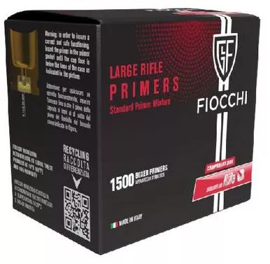 Fiocchi Large Rifle Primers 1500 Count