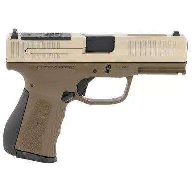 FMK Elite 9mm Pistol 4" Barrel 14+1 Round Bronze with Optic