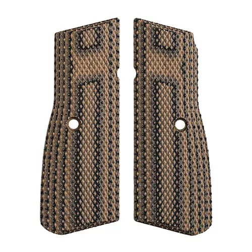 FN HIGH POWER G10 HYENA BRWN GRIPS