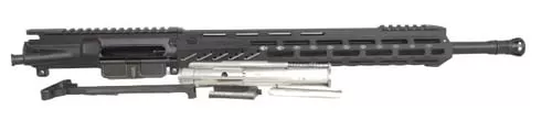 "FosTech Tech-15 Complete AR-15 Upper Assembly - Black | .22 LR | 17"" CMMG Barrel | 13"" Mach-2 Rail | CMMG .22 Sear Trip Kit | Echo Trigger Compatible"