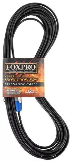 Foxpro CBL50FTSCP2SSCP Speaker Extension Cable50 Black for FoxPro Super Snow Crow Pro & Snow Crow Pro 2
