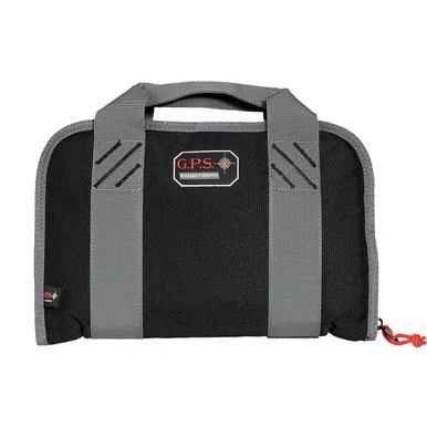 G Outdoors 1107PCCB Double Compact Pistol Case Black